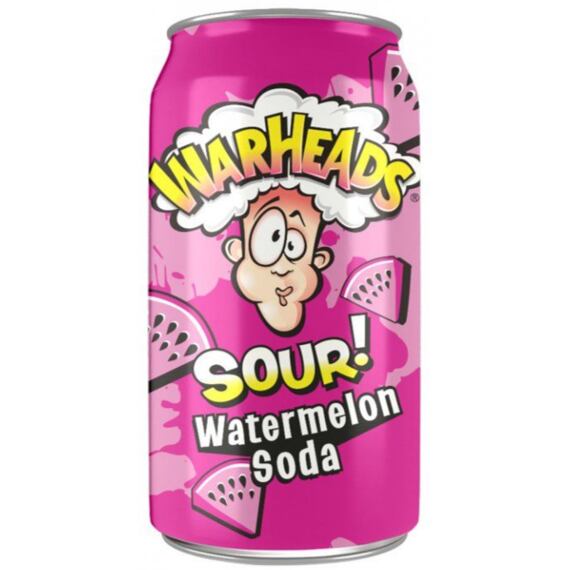 Warheads Watermelon Soda 355ml