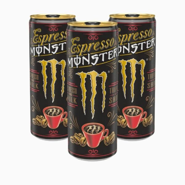 Monster Espresso and Milk Triple Shot 250ml group