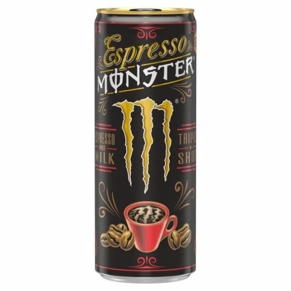 Monster Espresso and Milk Triple Shot 250ml single