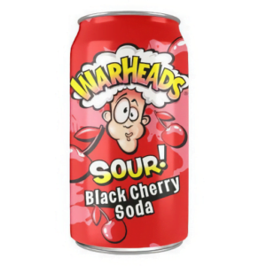 Warheads Black Cherry Soda 355ml